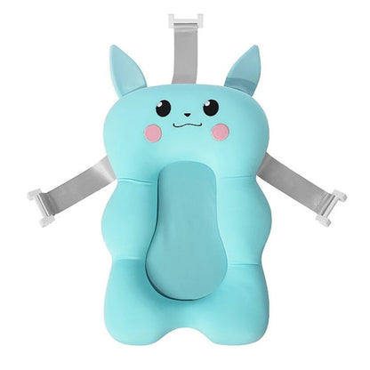 Coussin de soutien de bain de sécurité, oreiller souple pliable
