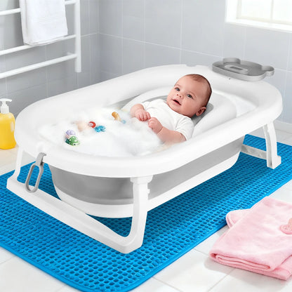 Siège de bain SecurBathe plié avec thermomètre portable