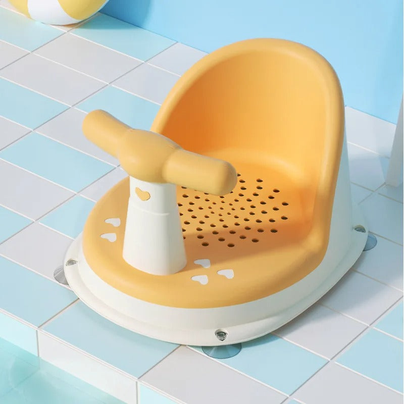 Siège de bain avec capteur de température
