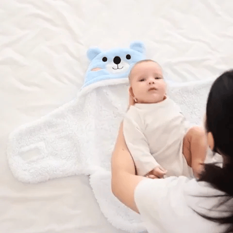 Gigoteuses douces pour bébé, couvertures chaudes en flanelle pour nouveau-né, literie, cocon mignon pour bébés, sac de couchage pour bébé de 0 à 9 mois