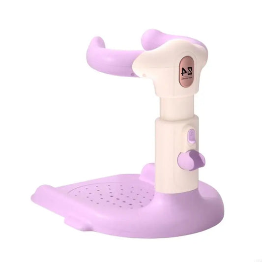Support baignoire portable rose pour bébé