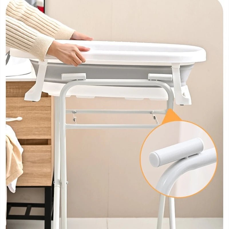 Table à langer et baignoire bébé combinées