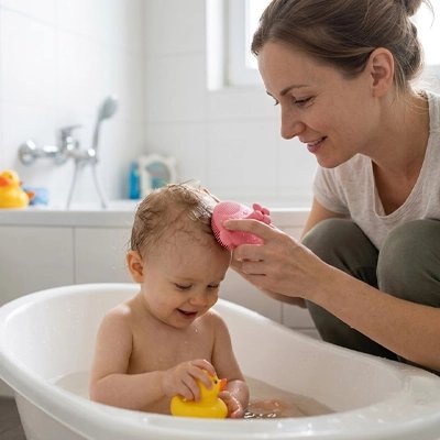 Brosse cheveux bebe