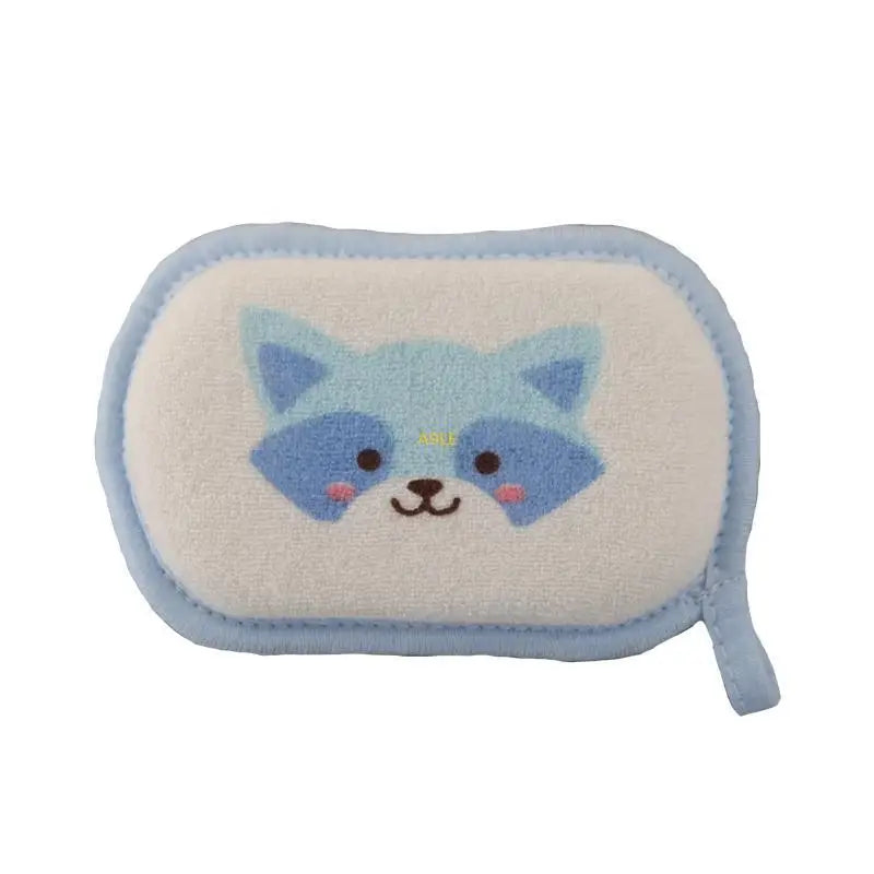 Éponge bain nouveau-né motif cartoon