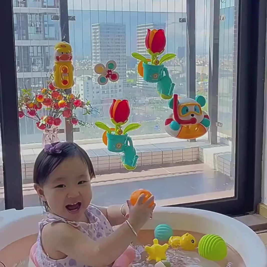 Variante de jouet baignoire bébé 