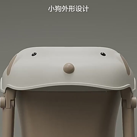 Détail baignoire pliable pour nouveau-nés et enfants