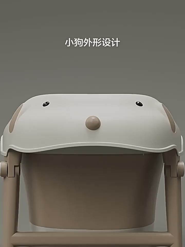 Détail baignoire pliable pour nouveau-nés et enfants