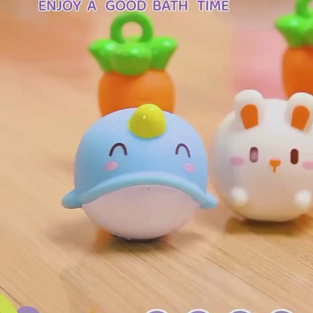 Jouet LED étanche pour baignoire bebe