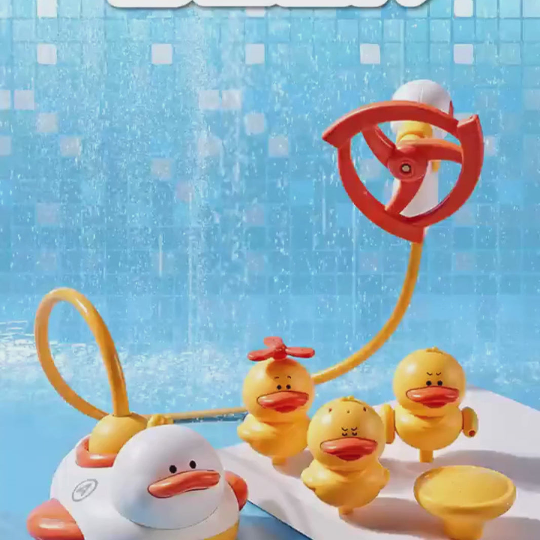 Ensemble canards flottants jouets d'éveil aquatiques bébé