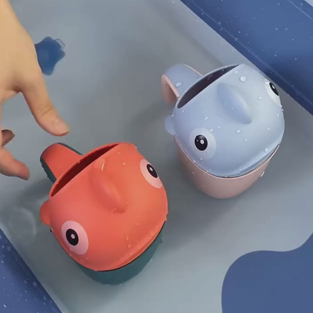 Accessoire bain requin mignon pour bébé zéro six ans"