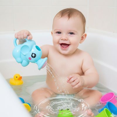 Jouet de bain pour bébé | Colorés et Sécurisés