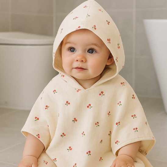 Cape de bain bébé | Ultra-Douce Absorbante
