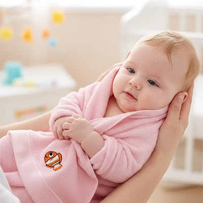 Serviette de bain bébé 