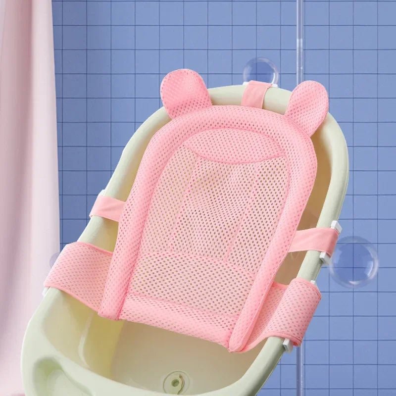 siege de bain couleur  rose bien securise