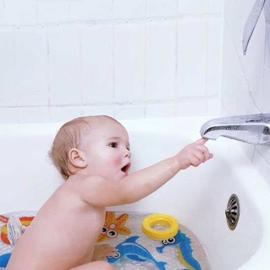 Tapis de bain pour bébé
