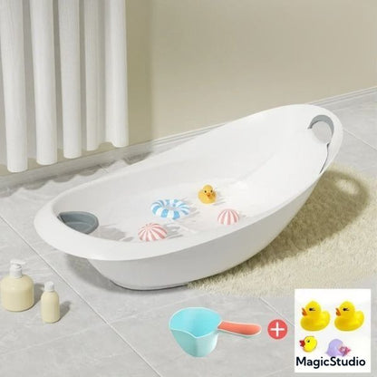 Baignoire pour Nouveau-Né | Bois Naturel | Sécurisante™